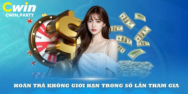 Hoàn trả không giới hạn trong số lần tham gia